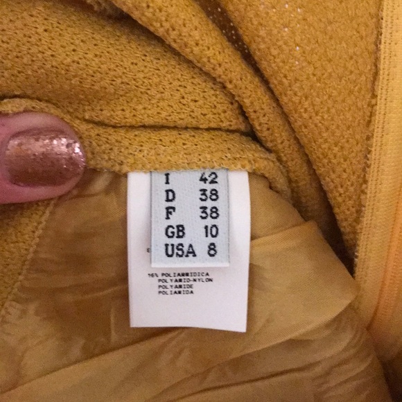 Authentic NEW Moschino dress in yellow 💥✨🎉 - Picture 2 of 8